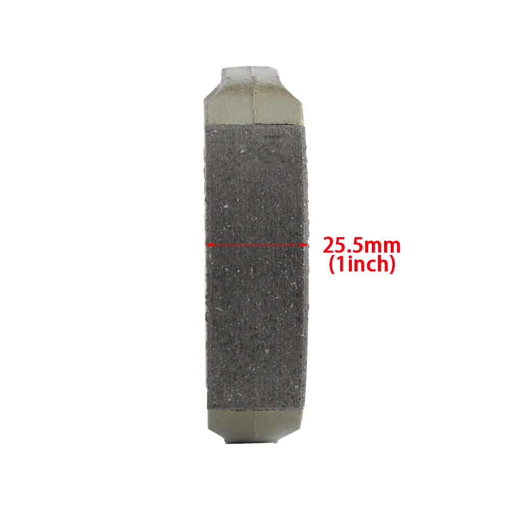 New Arrival ZY100 Motorcycle Brake Pad Lining Part Friction Coefficient 0.40u Some Models Motorbike Control System Accessory