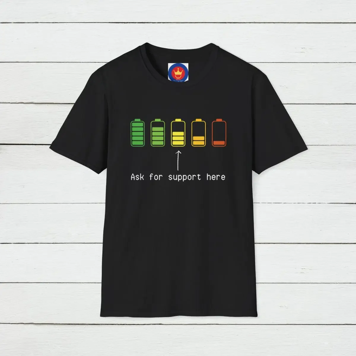 Camiseta Low Battery T Shirt Cell Phone Life Engineer Full Charge Tech Geek Nerd