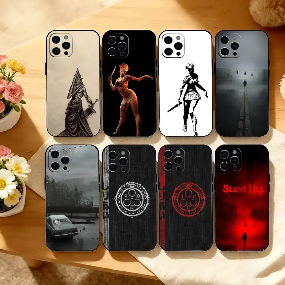 C-Classics H-Horror G-Games Phone Case For iPhone 17,16,15,14,13,12,11 Plus,Pro Max,XS,Soft Silicone Black Cover