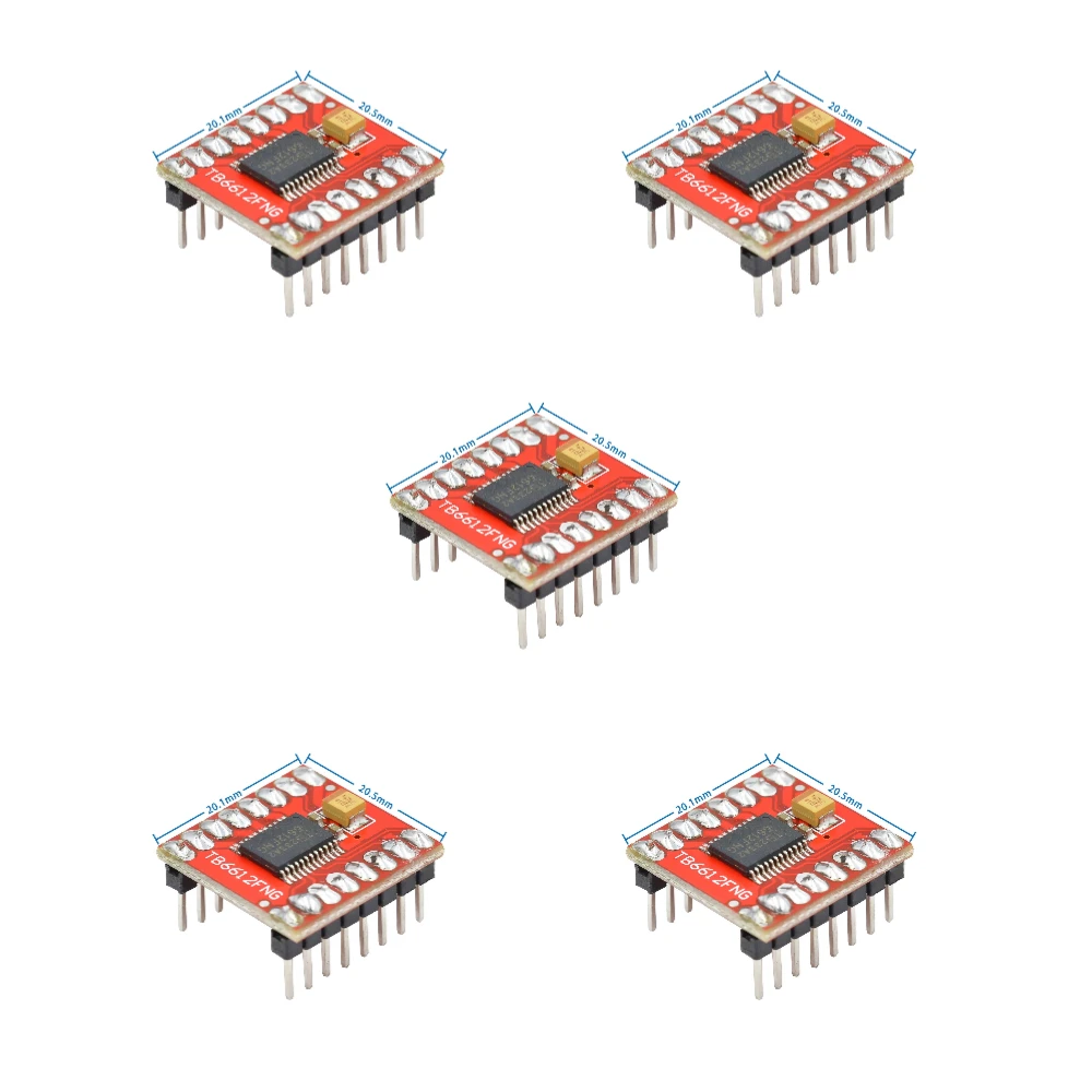 TB6612 DRV8833 Dual Motor Driver 1A TB6612FNG voor Arduino Microcontroller Beter dan L298N