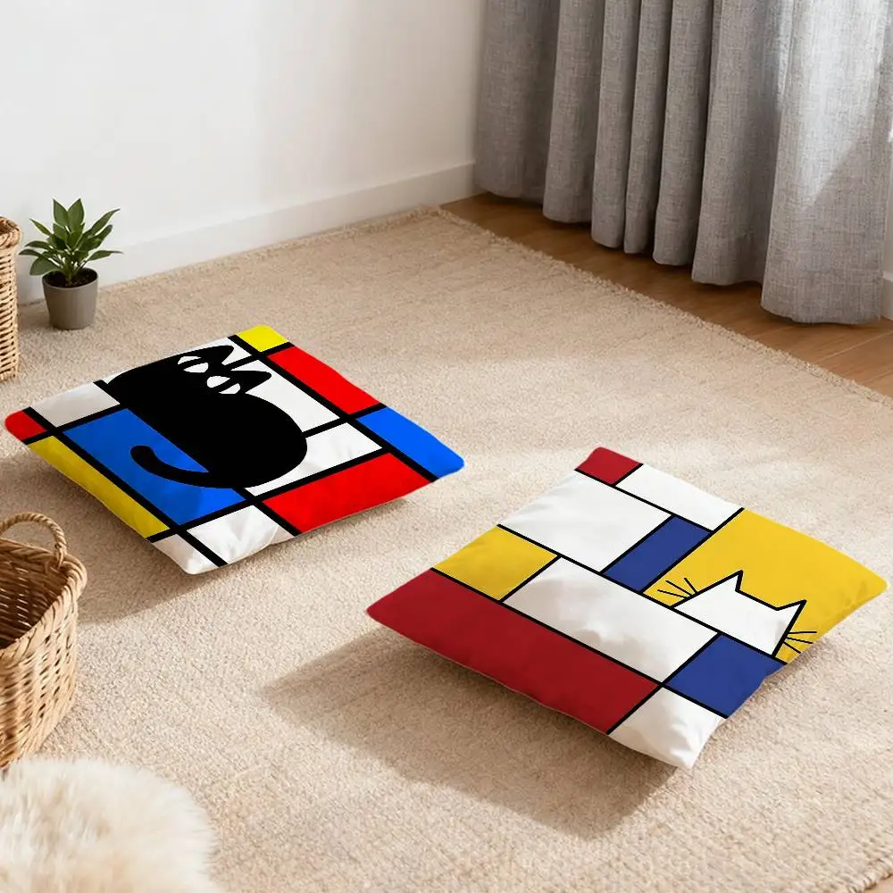 

Abstract Painting Piet Mondrian Art Pillow Case Multi sized car cushions, luxurious home sofas, decorative pillowcases