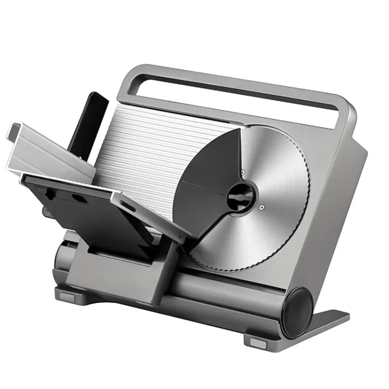 

Folding electric slicer, die-casting aluminum all-in-one machine, household meat cutter