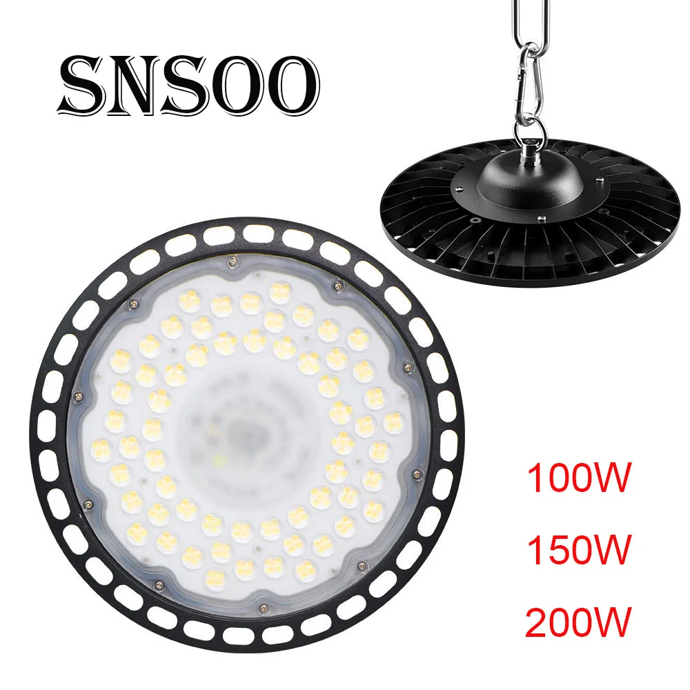 

Высокое качество High Bay Light 100/150 Вт/200 Вт НЛО Складская мастерская Гараж Промышленная световая мастерская highbay светодиодный стадионный рынок