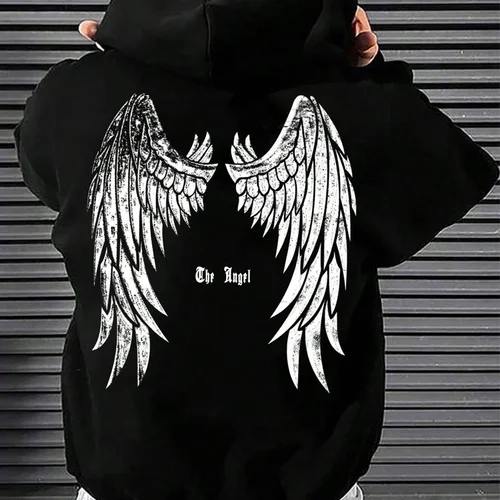 남녀공용 오버사이즈 코튼 풀오버, 유럽 우드, 캐주얼, 야외 스웻셔츠, 힙합 후드티, 용수철 및 가을 