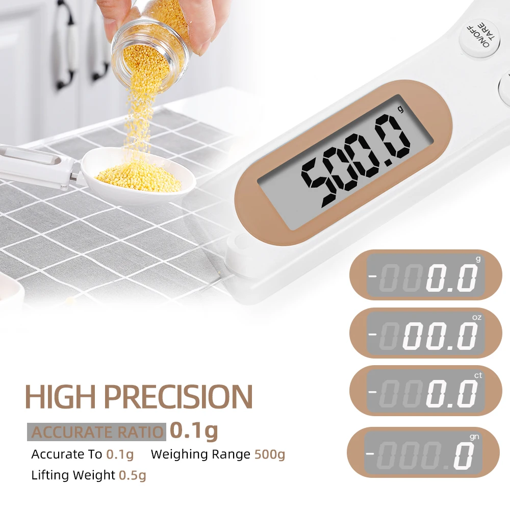 Digital Kitchen Scale, LCD Display 1g/0.1oz Precise Stainless Steel Food Scale for Cooking Baking weighing Scales Electronic