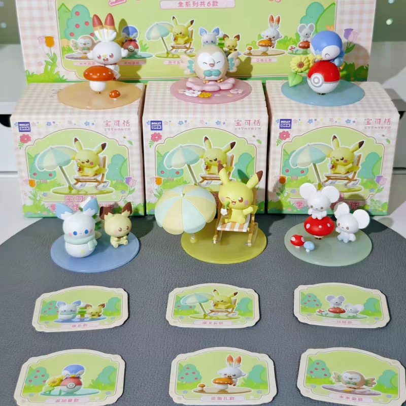 Original PKM Pokepeace Dream Adventure Pendant Serise Trendy Blind Box Toys Figure Model Decoration Collection Surprise Toys view 5