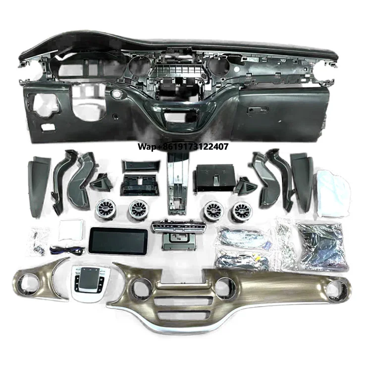 2024 الفاخرة VIP تعديل السيارات لوحة سيارة الديكور الداخلي ترقية الملحقات ل W447 فيتو Vclass