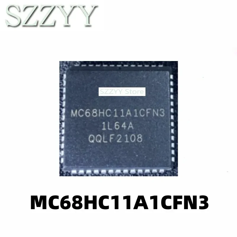 5PCS  MC68HC11A1CFN3 microcontroller chip PLCC-52 packaging SC408150MFNR2 SC408150MFN