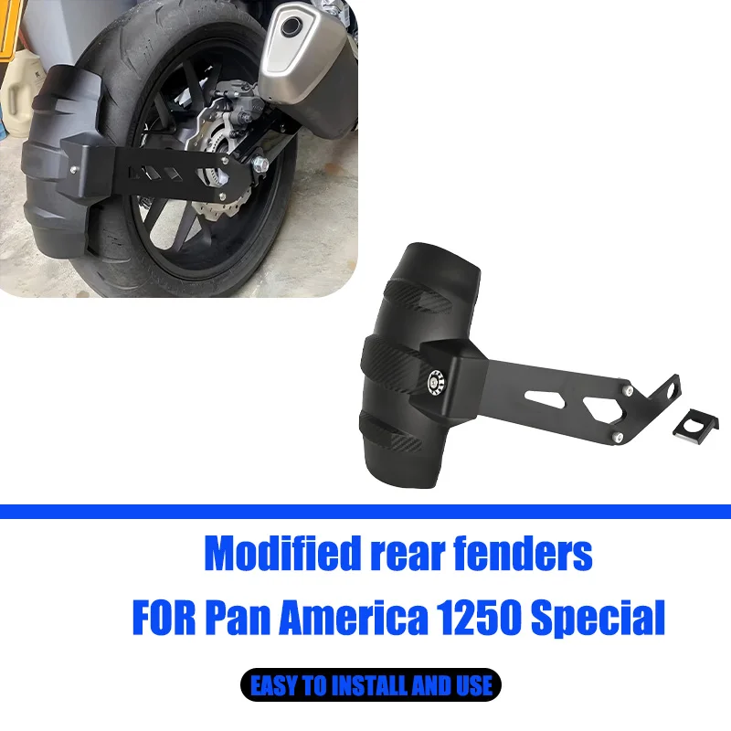 

Motorcycle Rear Wheel Cover, Splash Guard for Harley Pan America 1250 S RA1250 RA1250S 2021-24, Mudguard Support