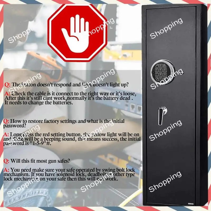 M20K Stackable Safelock Replacement With Swing Bolt Fire Resistantchrome Number Keypad Electronicsafe Lock Forsafes