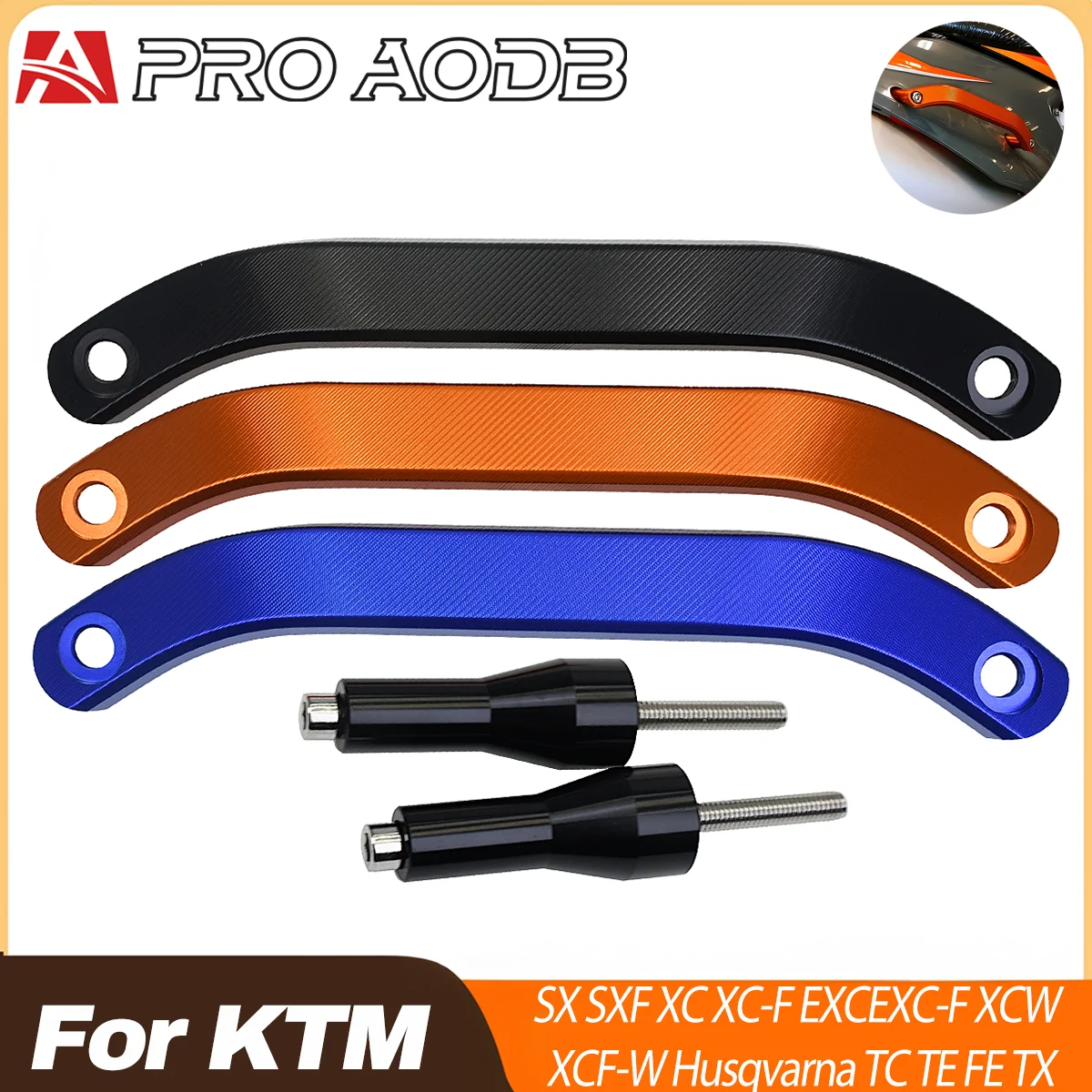 Motorcycle Rear Handrail Lift Grab Handle Bar For KTM SX SXF XC XCF XCW EXC EXCF TPI 6D For Husqvarna FC FX FE TX TE 2019-2023