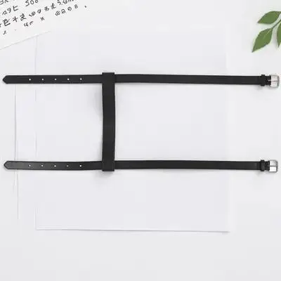 Outdoor Blanket Strap Pu Portable Camping Picnic Mat Carrying Strap Travel Rug Bedroll Belt For Beach Floor