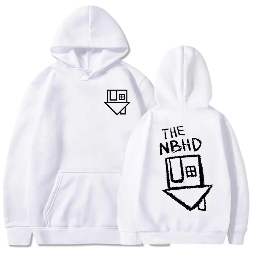 Women Men Clothes NBHD The Neighbourhood Band Printing Sweatshirts Unisex Streetwear Winter Soft Comfortable Hooded Pullovers