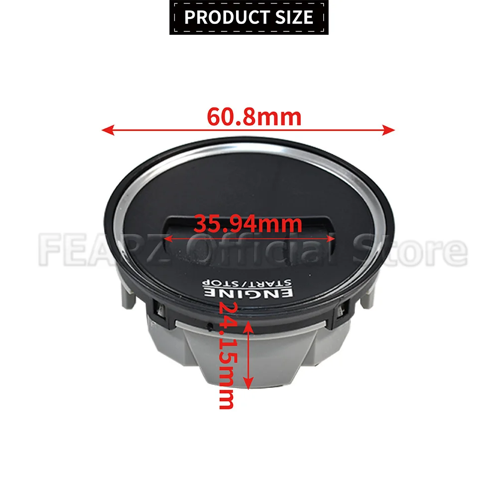 Ontsteking Startschakelaar Trim Cover Bezel Plaat Voor VW PASSAT 06-15 CC 12-16 CC 09-12 3AA905219A 3AA 905 219 3C0905219B