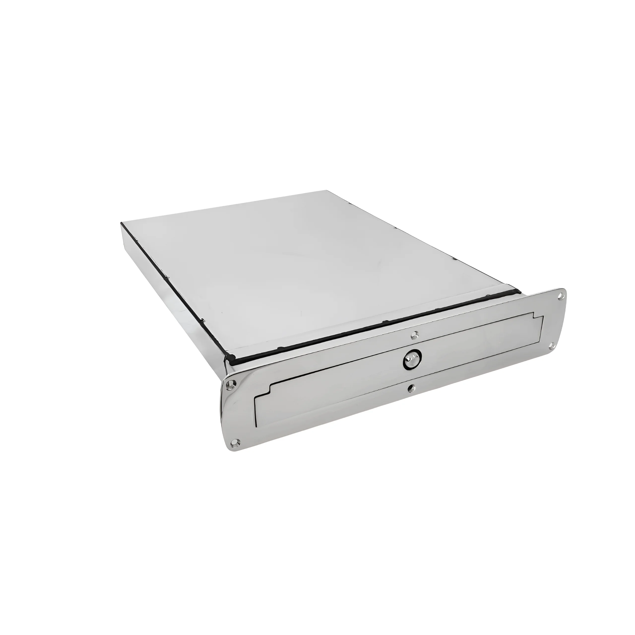 3 Steps Box Ladder Marine Ladder Drop Down Under Water Stainless Steel 316 for Marine Boat Yacht Accessories
