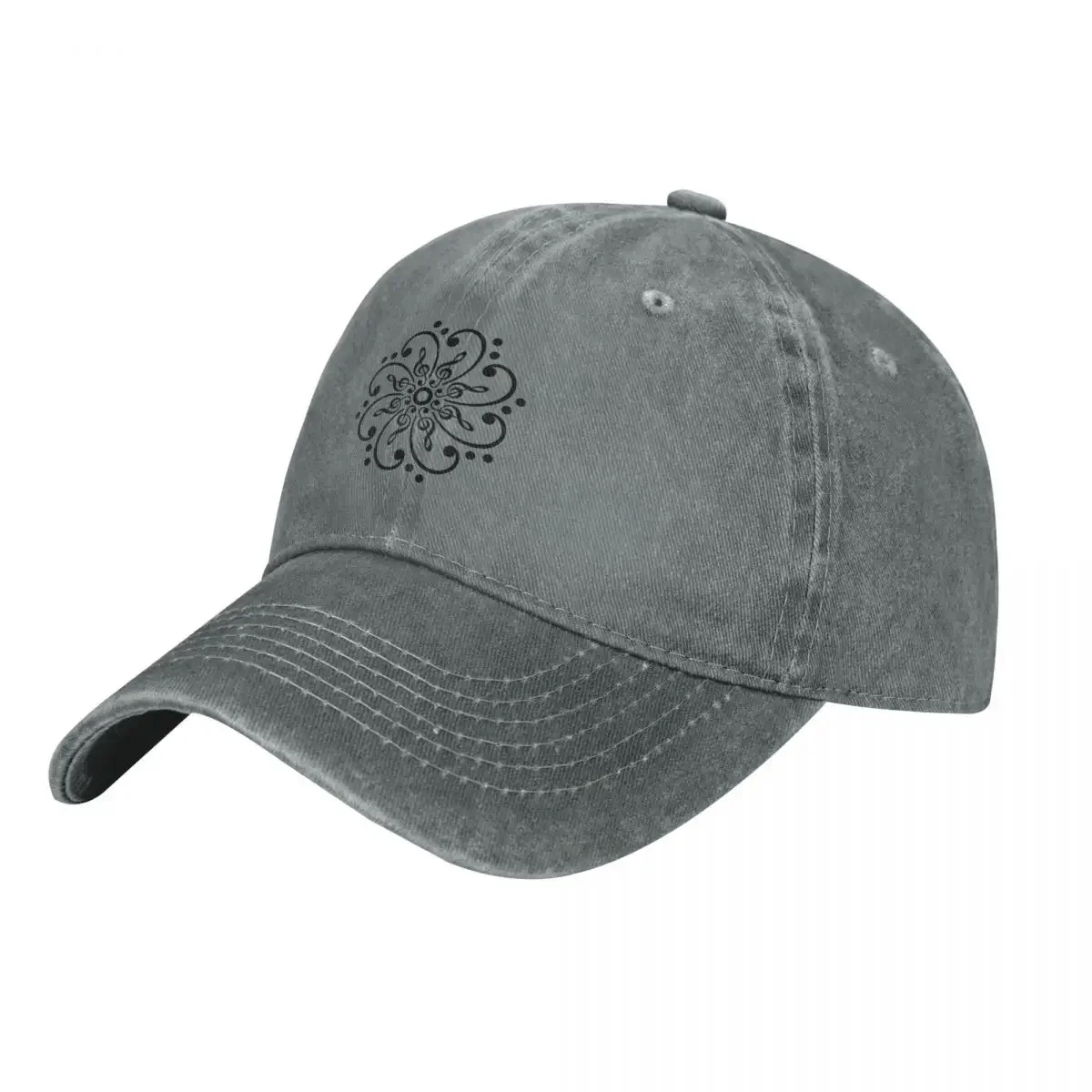 Bass Clef, Treble  Mandala, Music, Musician, Classic, Dance Cap Cowboy Hat trucker cap women's beach outlet 2022 Men's