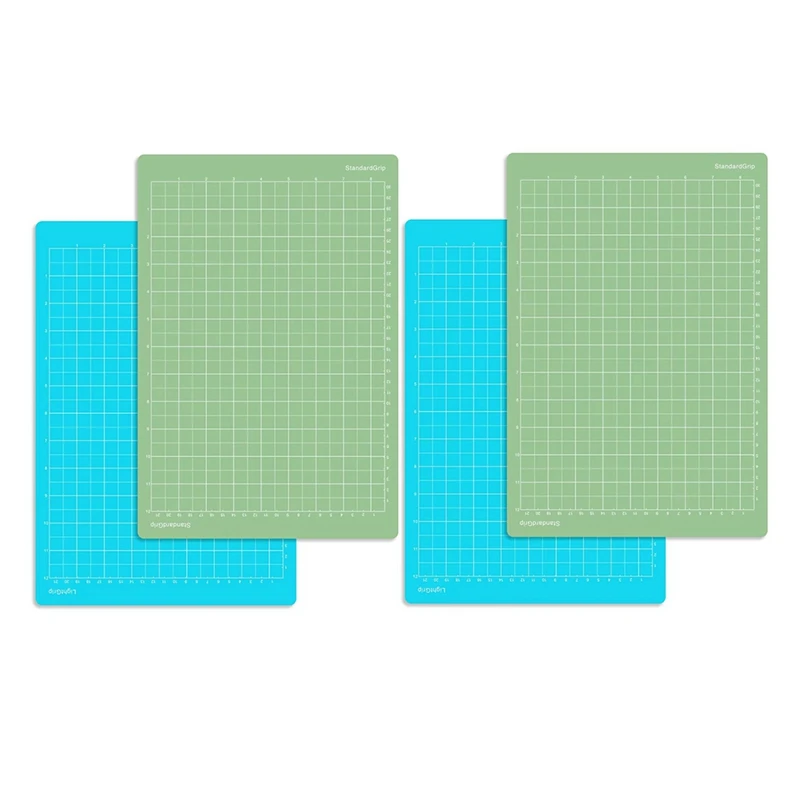 Cutting Mat 8.5X12in For Cricut Joy Xtra, 2 Pack Standard Grip And 2 Pack Light Grip, Reusable Cutting Mat For Crafts