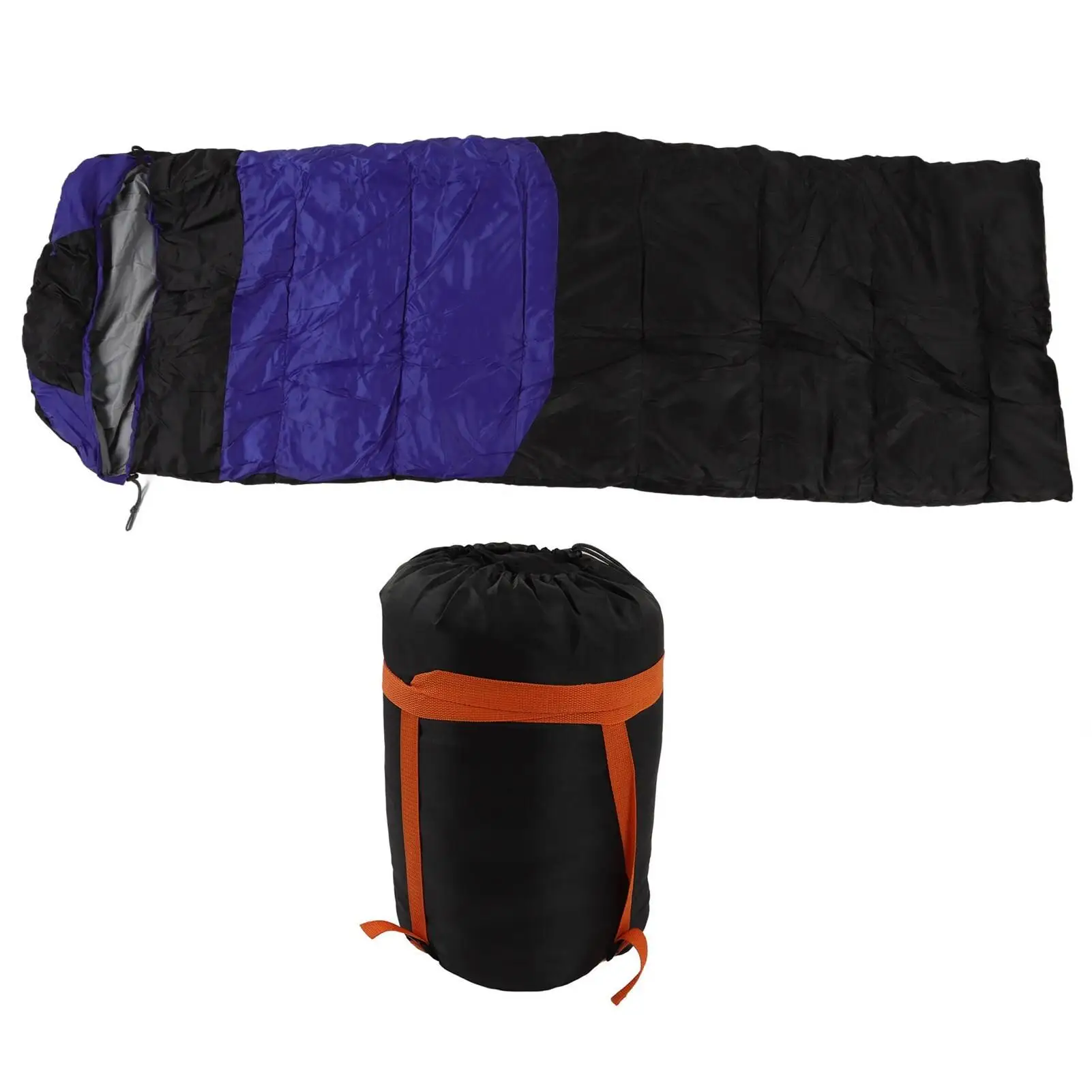 

USB Electric Heated Sleeping Bag for Winter Camping - Down Cotton, Thermal & Kick-Proof Design