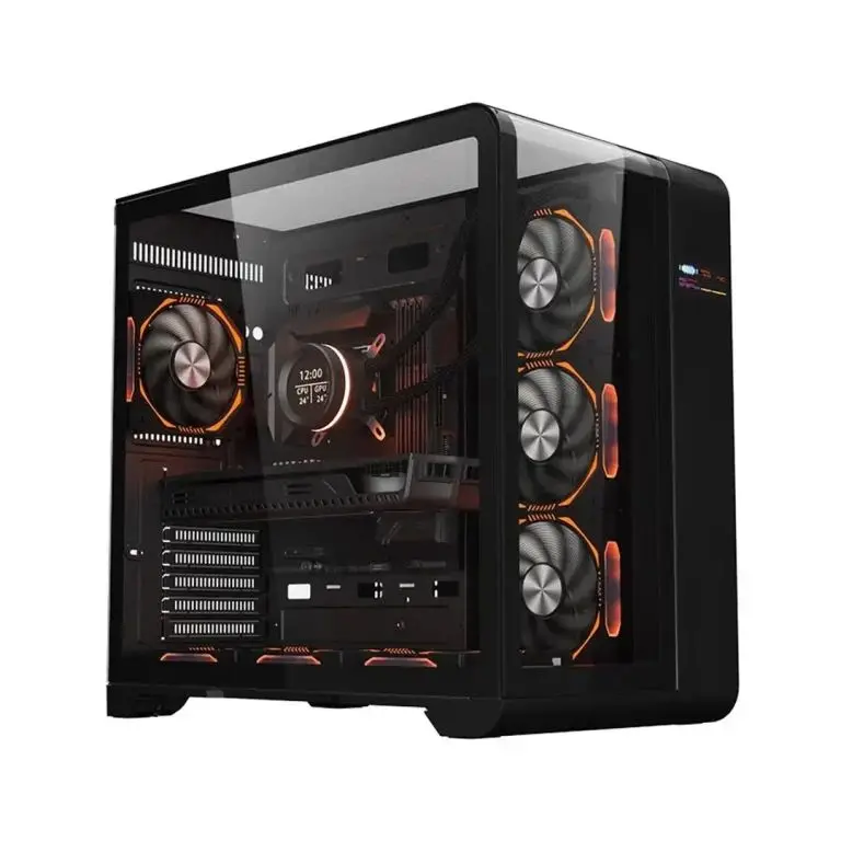 Without Fan Robust ATX/ITX Gaming PC Desktop Computer Case