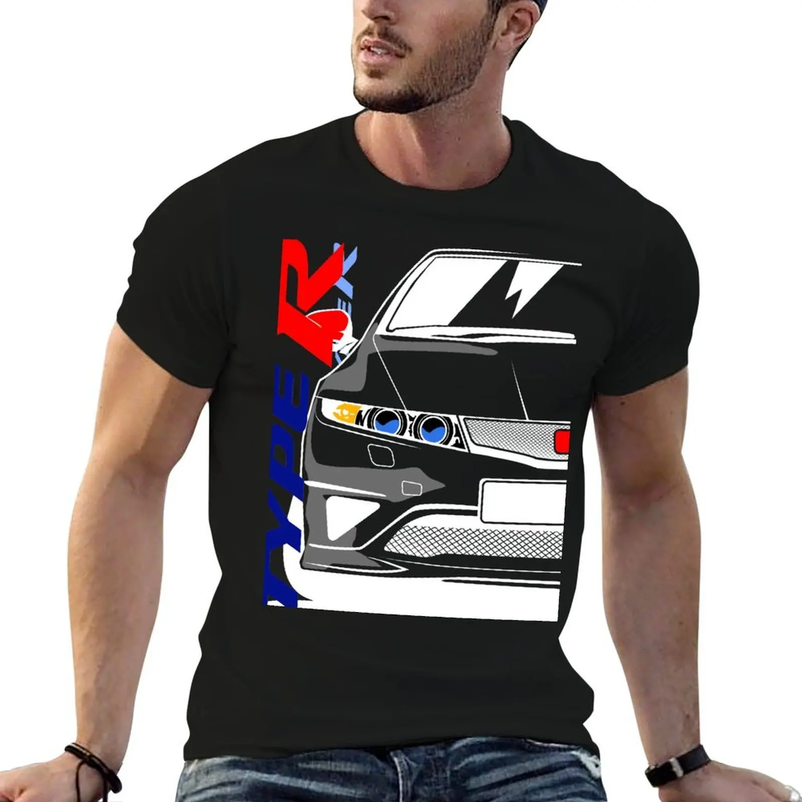 

shirts T-Shirt cotton shirt Type R FN2 for man anime tshirt man man t t
