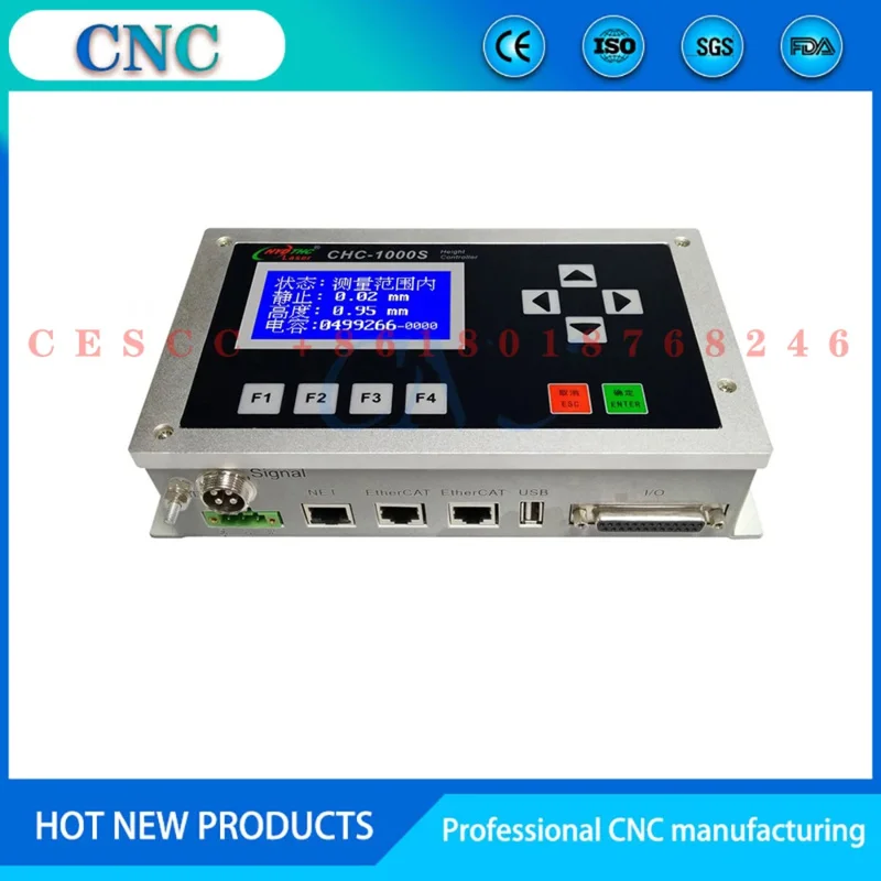 CNC CHC-1000S capacitive height controller for laser cutting Autofocus system laser THC fiber replace