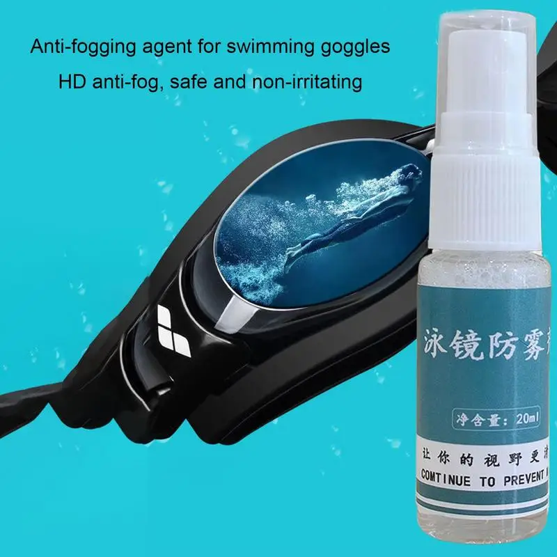 Anti Fog Spray Ski Goggle Lens Cleaner 20ml Non-stinging Defogger And Cleaner Reef Friendly Anti-fog Spray Effective For Prevent