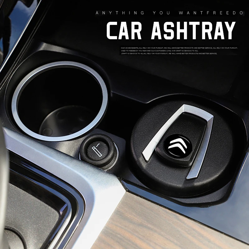 

Car Interior Ashtray LED Light Portable Smoke Ashes Holder Accessories For Citroen C4 C3 C2 C1 DS3 Berlingo Xsara Grand Jumpy C8
