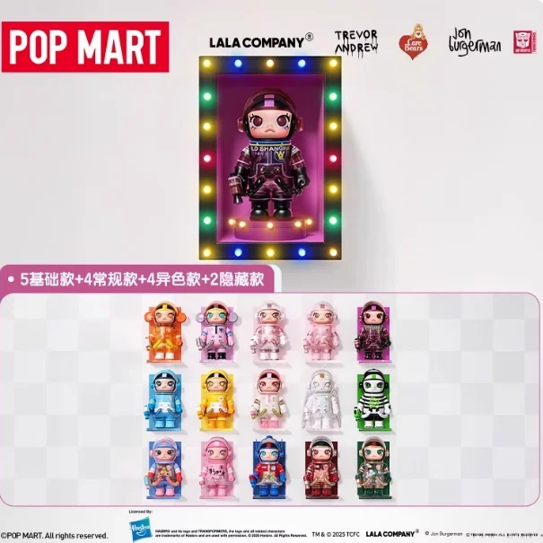 الأصلي حقيقية البوب مارت ميجا سبيس مولي 100% الذكرى جمع 4 صندوق أعمى موضة حلية لعب فتاة هدية صندوق Mysery