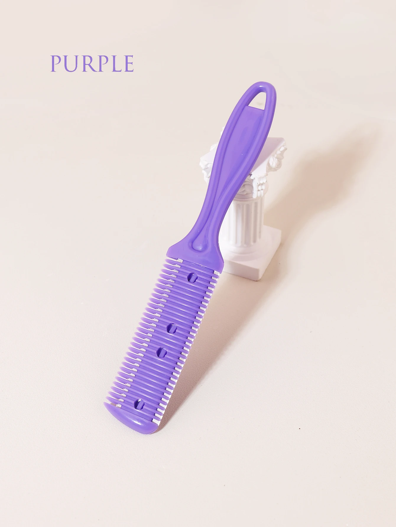 1pcs double-edged shaver comb hair clipper comb, hair sparse comb slim hair cutting tool