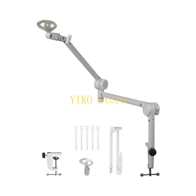 K32C Foldable Sound Boom Arm For Podcasting No Twist System Fluid Quiet Adjustment