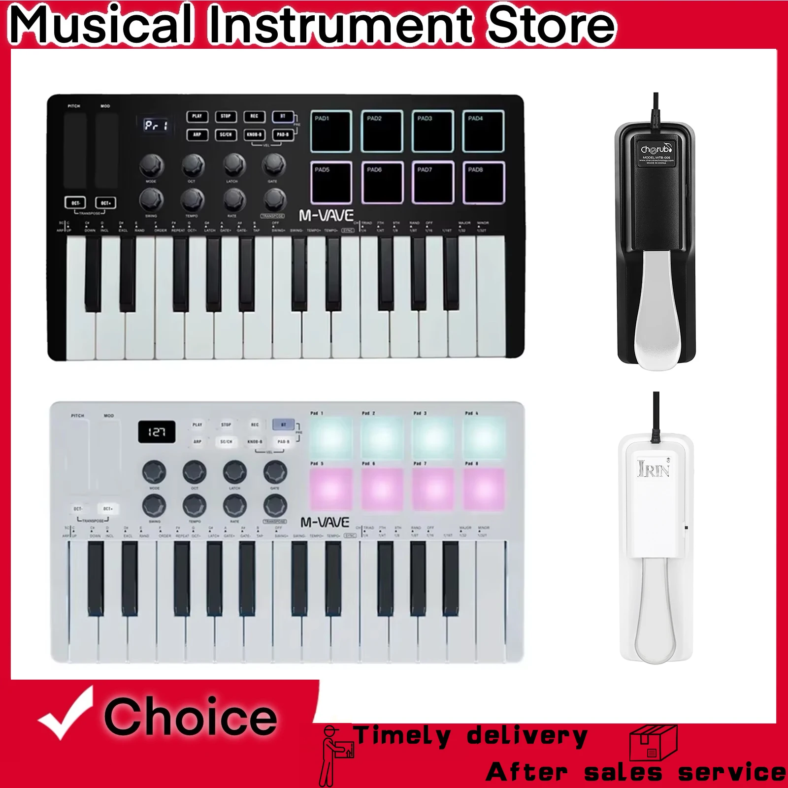 M-VAVE 25-Key Midi … - image