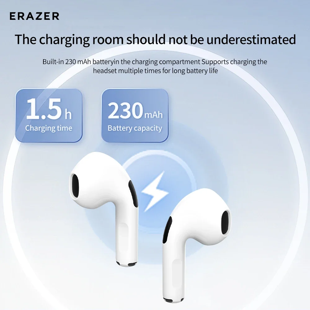Original Lenovo ERAZER HT38 TWS Wireless Bluetooth Headphones Stereo SportsHeadphones Noise Reduction Mini Wireless Earphones