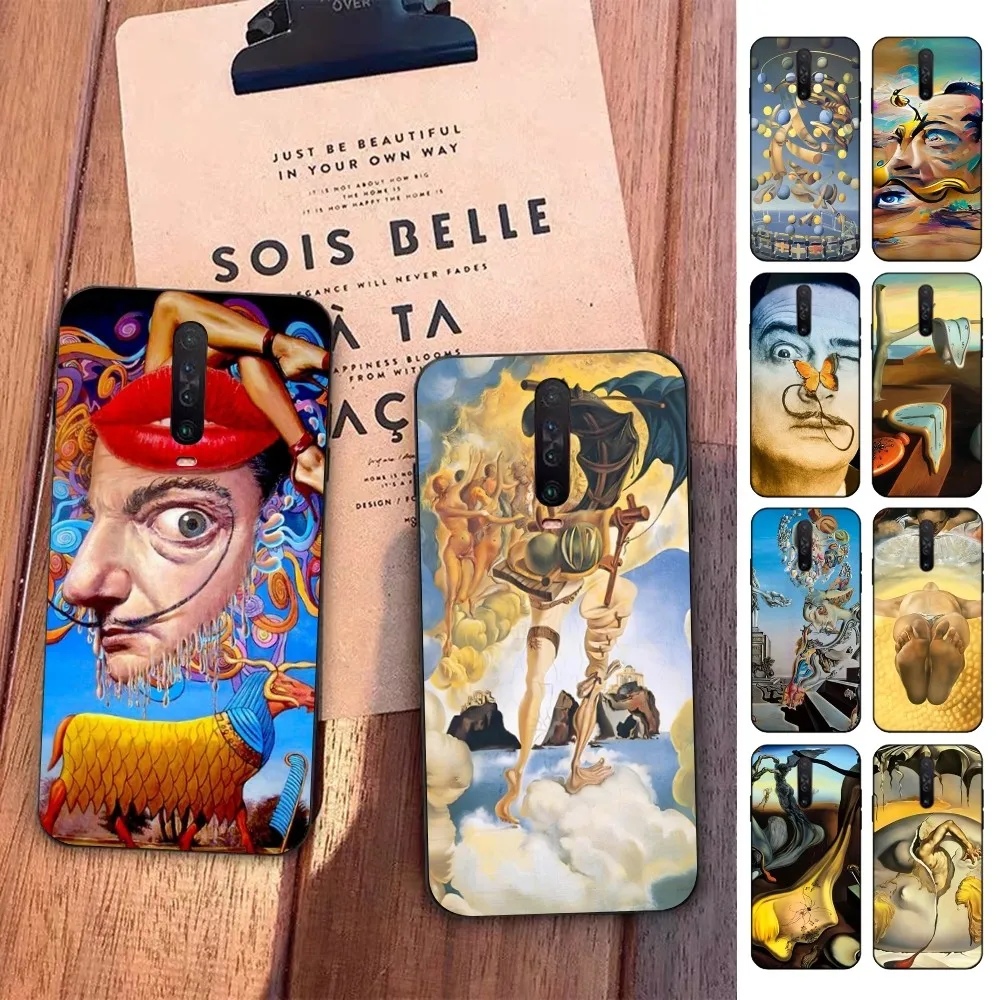 Salvador Dali painting Phone Case For Samsung S 20 21 22 23 plus Ultra for Redmi Note 8 9 10 11 for Huawei Y 5 6 9