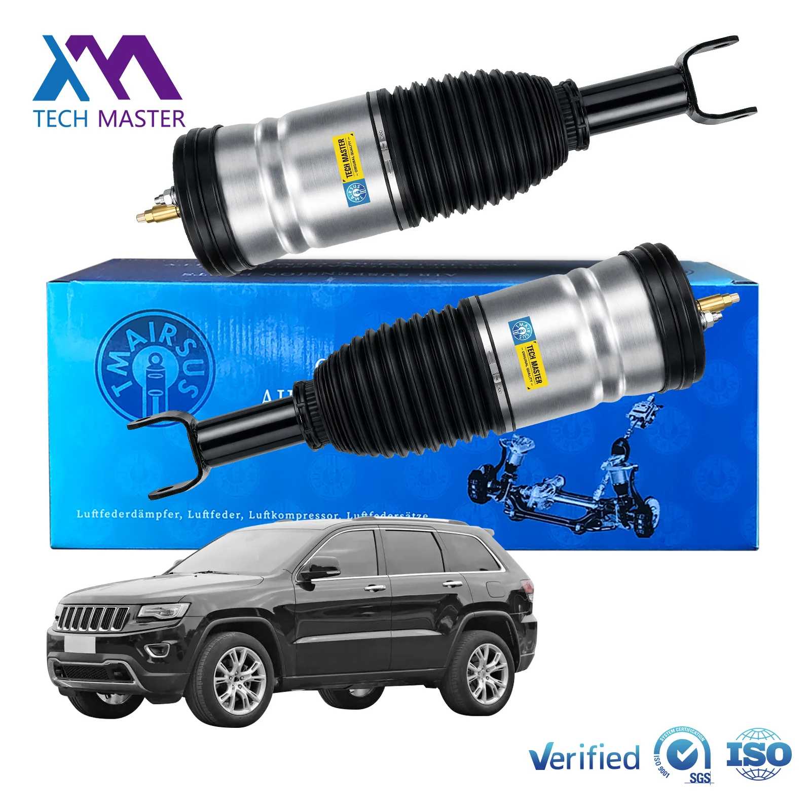 68318301AG Front Left Air Suspension Shock Absorber For Dodge RAM 1500 DT Chassis 2019- Airmatic Ride Strut Assembly Parts