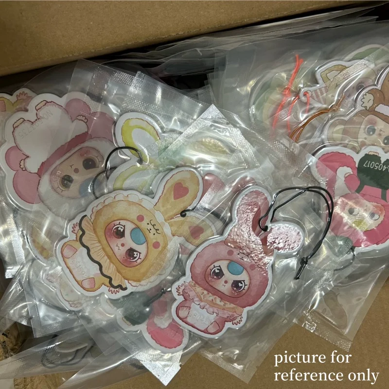 ベビースリー 7日間フレグランスタブ フレッシュエアフレグランスストリップ キュートブラインドボックス 車 ルームデコレーション ペンダント ベビーギフト トレンドおもちゃ コレクタブル