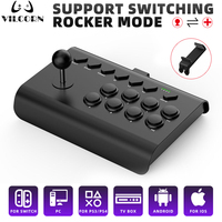 Y02 Big Arcade Joystick for Android/iOS Smartphone Wireless Gaming Controller for PC/PS4/PS3/Switch for Street Fighter MAME Game