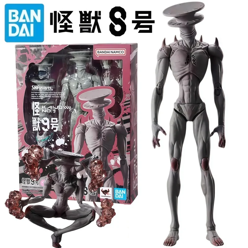 

In Stock Original Box Bandai SHF Kaiju No. 8 Kaiju No. 9‌ Anime Action Figure Model Collect Hobbies Toys Finished Holiday Gift