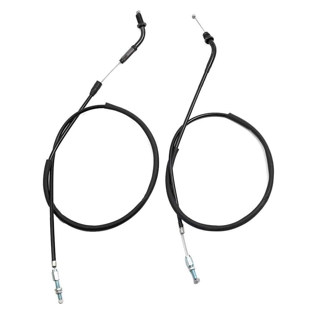 Cabo de Acelerador para Motocicleta, Acessórios de Cabo de Acelerador, Cabo de Admissão de Ar CL360 FT500 para Motocicleta, Plástico Preto de Empurrar e Puxar