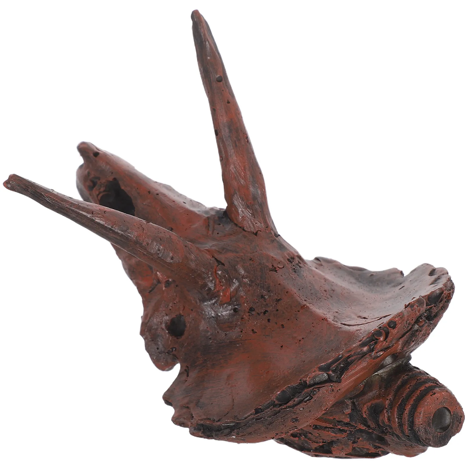 Mexican Death Whistle Aztec Skull Dragon Shape Ceramic Whistle Authentic Chilling Scream Sound for Halloween Horror Events