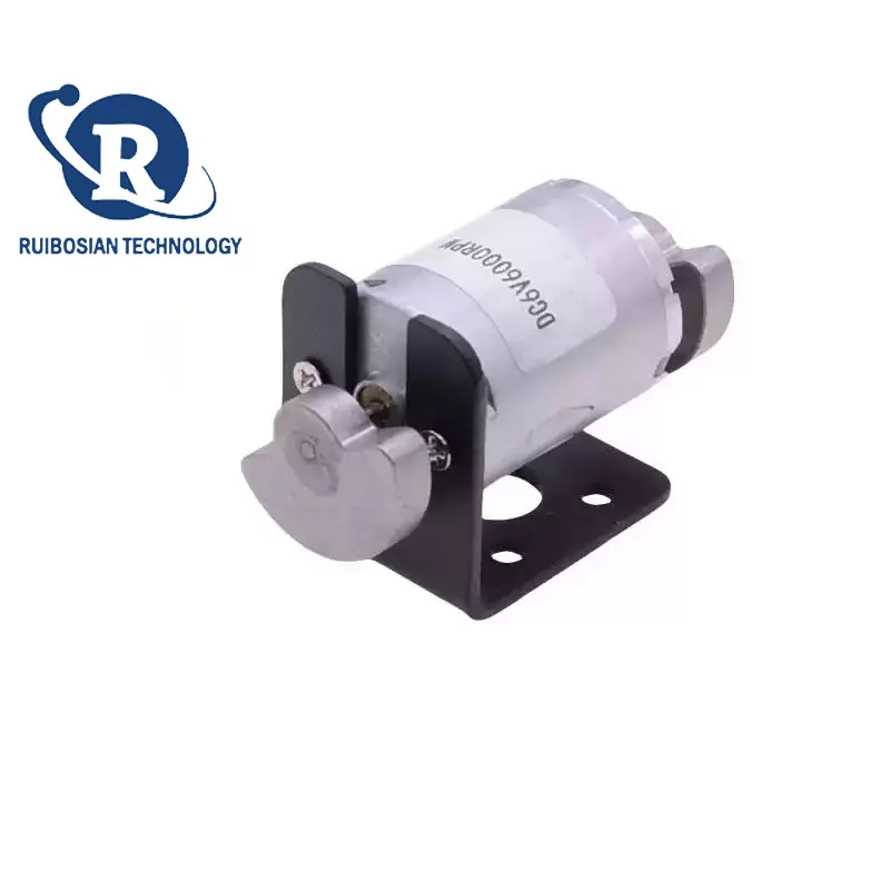 Micro DC vibration motor370 6V 12V 24V Beauty massager Eccentric fan-shaped vibration motor bracket