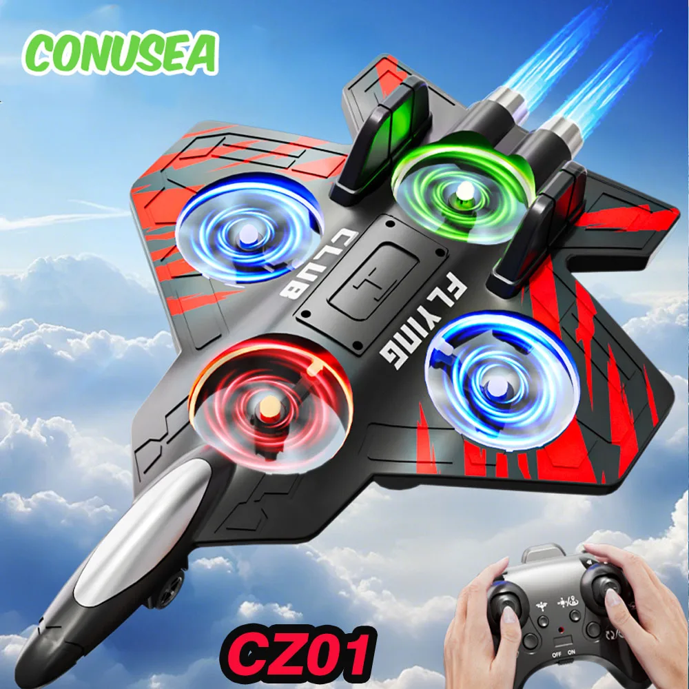 

Rc Plane CZ01 S99 Airplanes 2.4G Remote Control Aircraft with Led Light Children's Drone Rc Helicopters Christmas Gifts for boys