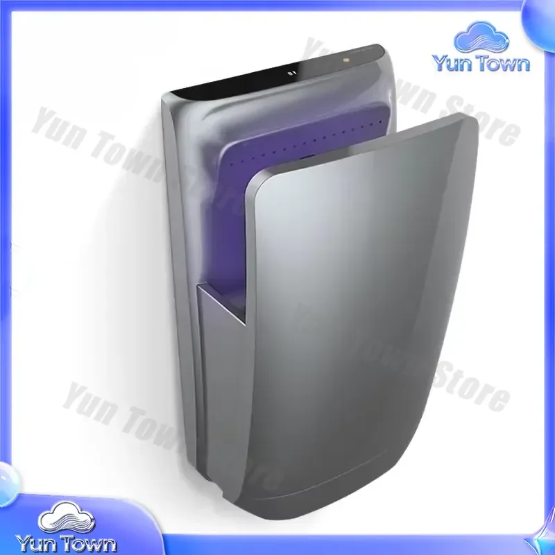 for High-speed 1800W Automatic Double-sided Jet Air Electric Hand Dryer for Commercial Bathroom Kitchen Office Restroom