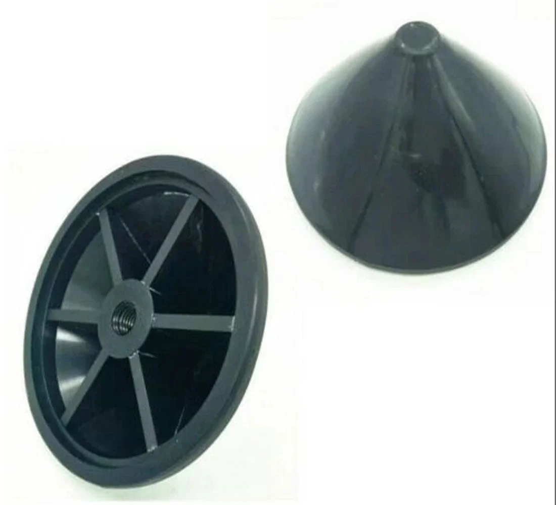 Tire Changer Machine Part Plastic 120mm Pressure Hold Down Cone Wheel Repair Durable Black And High Quality