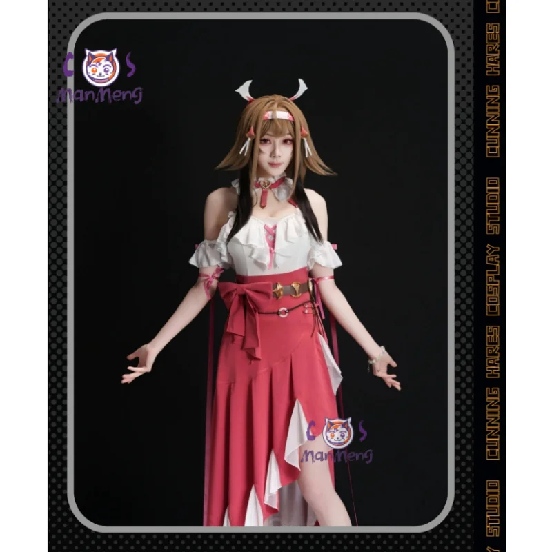 

Game Zenless Zone Zero Ye Shunguang‌ ZZZ Cosplay Costume New sweet dress for girls Halloween carnival casual woman man uniform