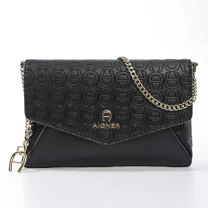 New Ladies Crossbody Bag with Solid Color Print Design Niche High End Sense Versatile Commuting Large Capacity Practical Bag