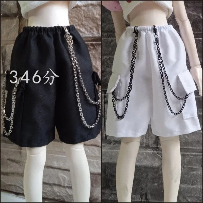 1/3 1/4 1/6 Doll's Clothes Work Shorts for 30/45/60cm Bjd Doll White/black/brown Diy Girl Toys Dress Up Diy Doll Accessories