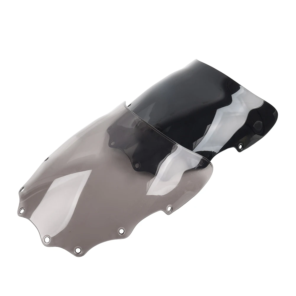 1Pc Motorcycle Front Windscreen Windshield Wind Screen Deflector For Kawasaki EX500R Ninja 500R 1993-2009 Plastic Black/Tan