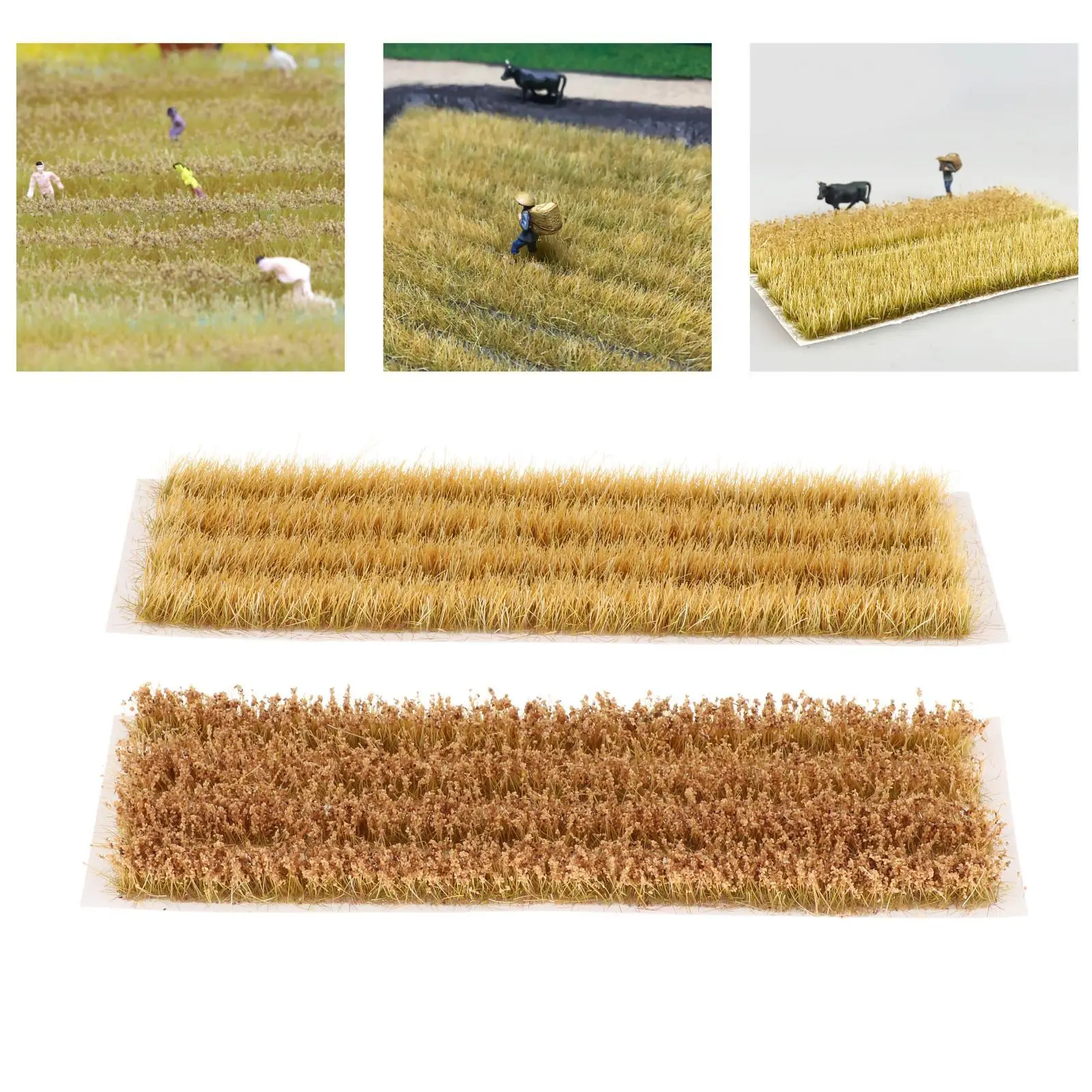 1:72-87 Accessorio per scenari paesaggistici sul campo di grano in miniatura fai-da-te