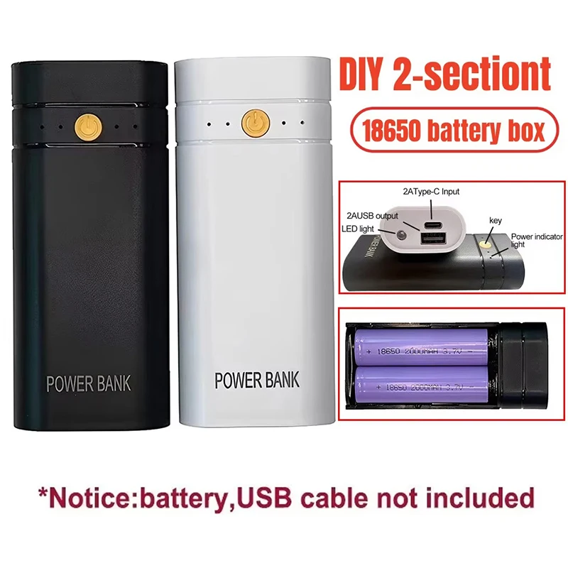 2X 18650 Battery Ch…