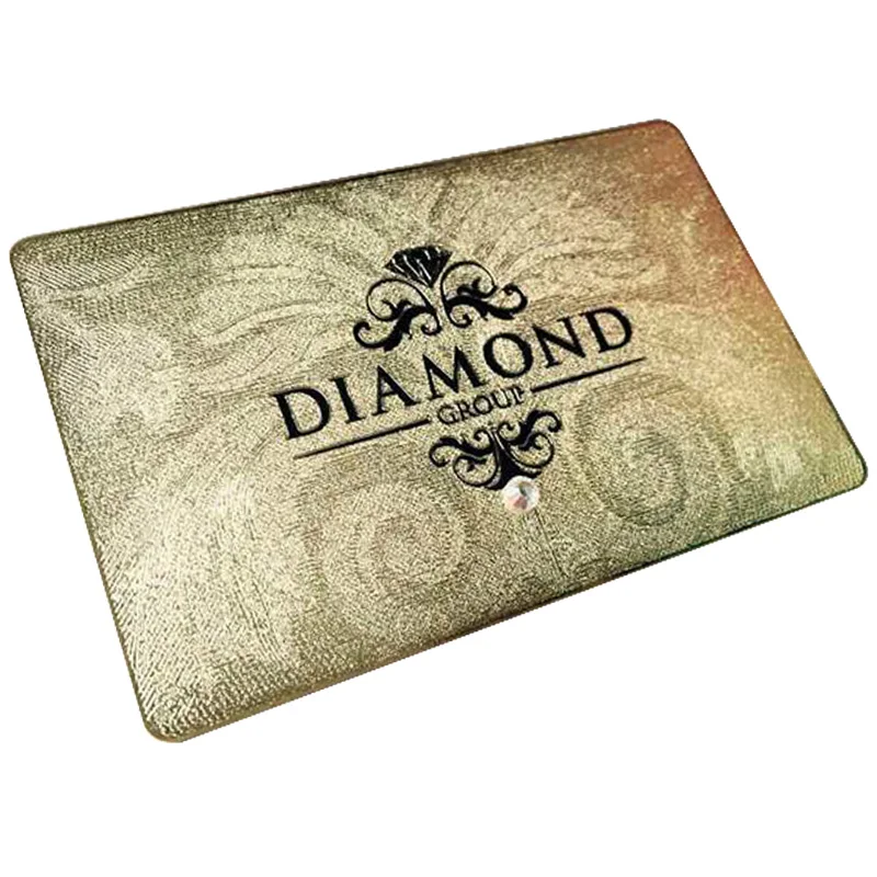 10 0.pieces.CustomLaser Engraved Contact Call Sublimation QR code Stainless Steel Metal Business Cards